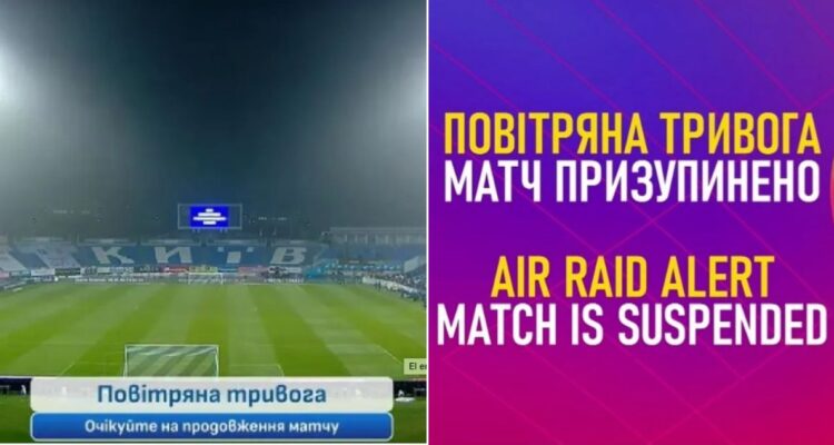 Ucrania Dinamo ataque aéreo