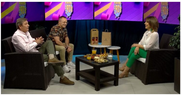 Volver a los 90`s con la visita de Cristina Tocco