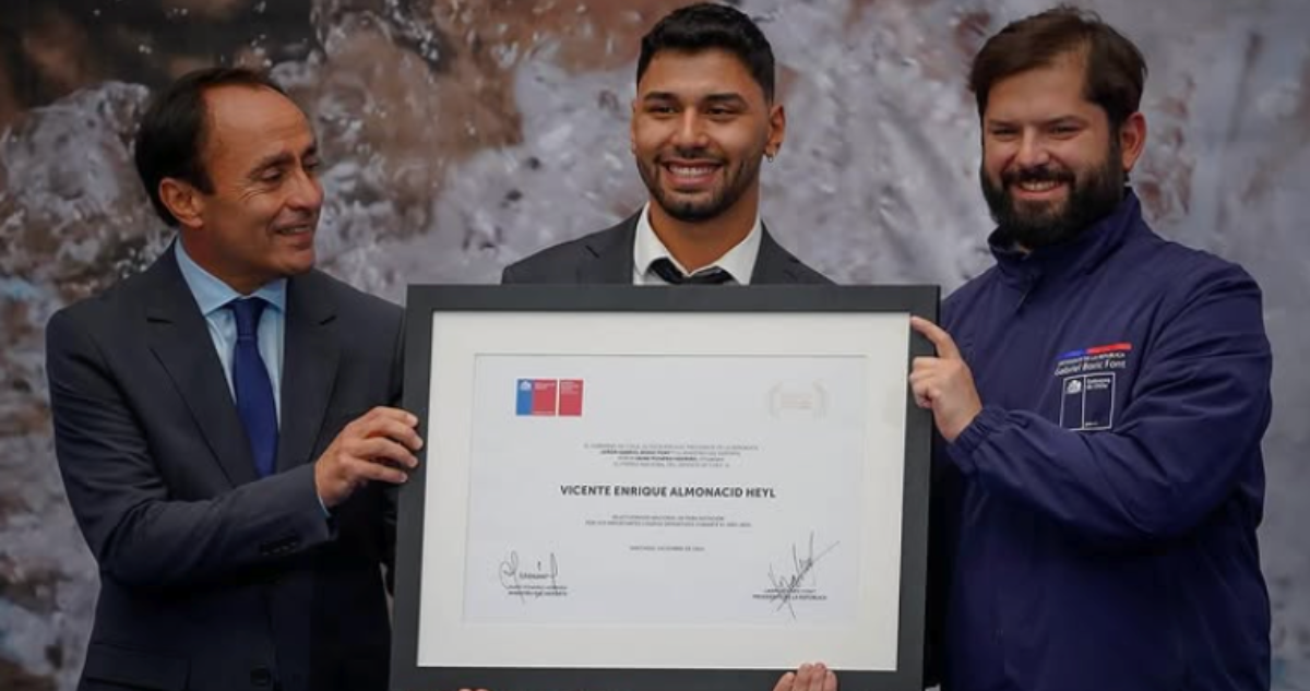 Vicente Almonacid se queda con el Premio Nacional del Deporte 2024.