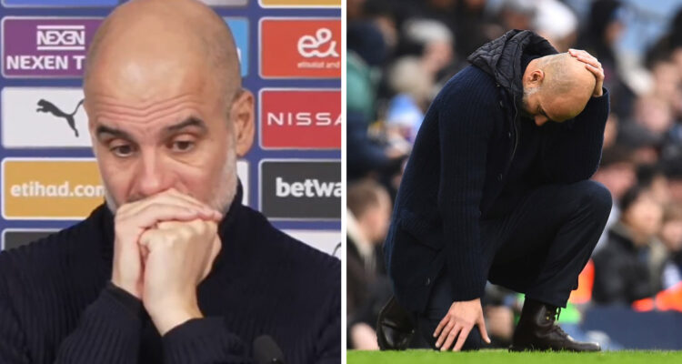 Video evidencia a un abatido Pep Guardiola tras nuevo tropiezo del Manchester City en Premier