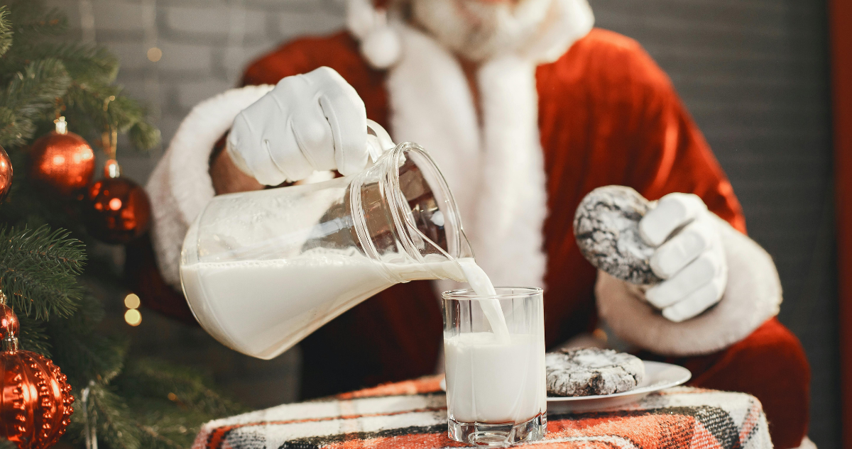 Viejito Pascuero y galletas