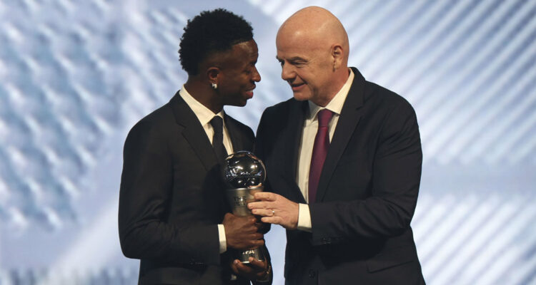 Vinicius Jr. hizo provocadora publicación tras ganar el The Best.