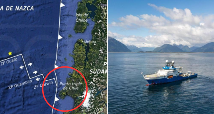 Dos nuevos volcanes submarinos en Chile