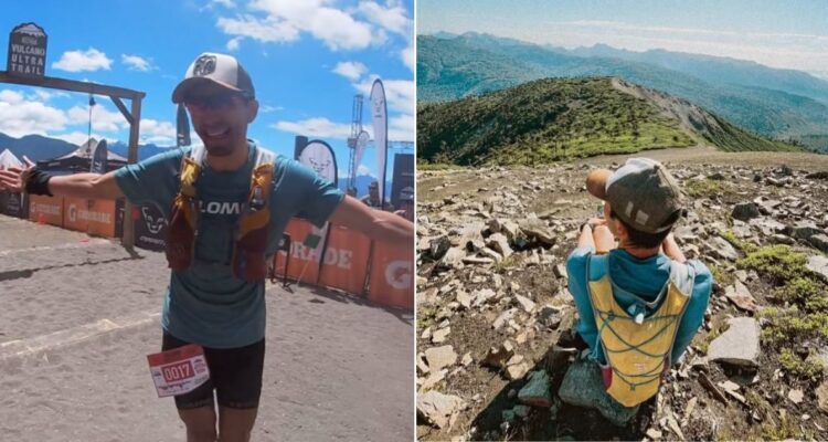 Patricio Cavieres, uno de los protagonistas de Vulcano Trail 2024