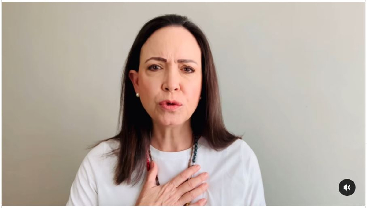 María Corina Machado: Hoy 10 de enero Maduro consolida un golpe de Estado