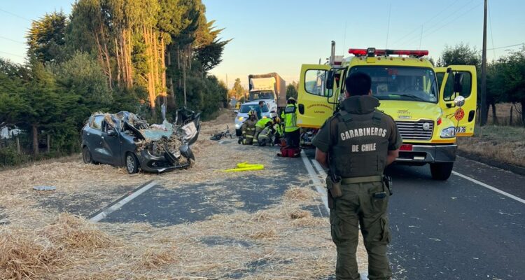 Accidente en ruta Lautaro – Galvarino