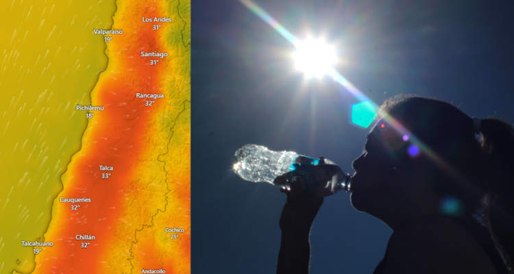 Emiten advertencia por temperaturas hasta 36 °C entre jueves y sábado: revisa las regiones afectadas