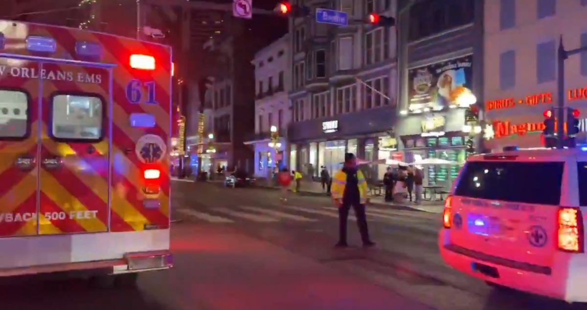 Al menos 10 personas mueren tras un atropello masivo en Nueva Orleans