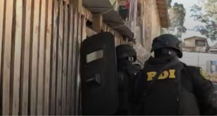 Masivo allanamiento en Melipilla deja 6 detenidos: investigan delitos por disputas territoriales