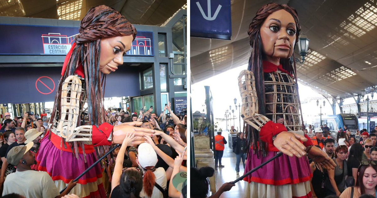 Amal en Chile por el Festival Internacional Teatro a Mil.
