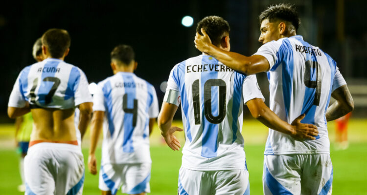 Argentina Brasil en el Sudamericano Sub 20