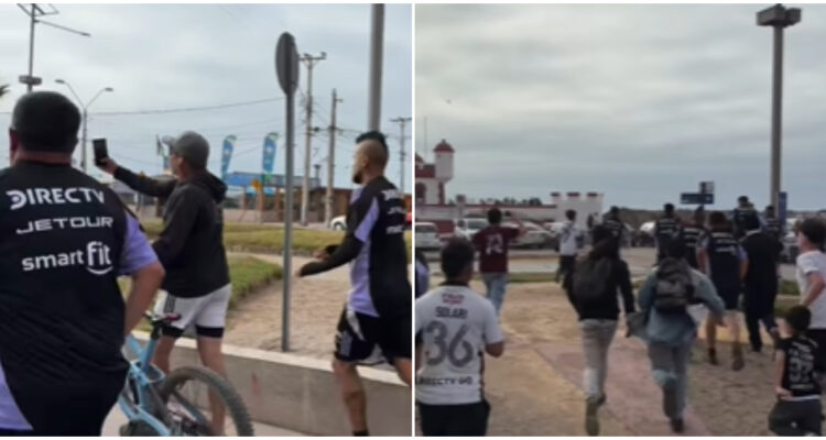 Al más puro estilo de Rocky: Arturo Vidal y jugadores de Colo Colo trotaron con hinchas en La Serena