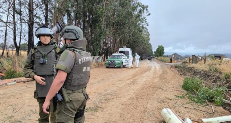 Carabinera lesionada Victoria
