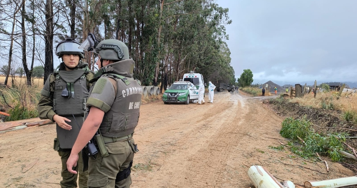 Carabinera lesionada Victoria