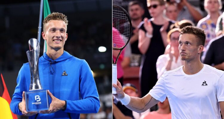 Lehecka se tituló campeón en Brisbane tras retiro de Opelka