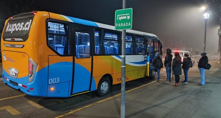 Autoridades buscarán aumentar frecuencia de buses en Santa Juana: servicio se redujo un 33%