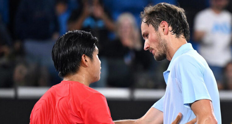 Daniil Medvedev fue despachado del Australian Open.