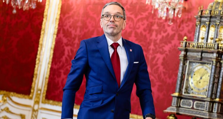 Herbert Kickl, líder del Partido de la Libertad de Austria (FPÖ)