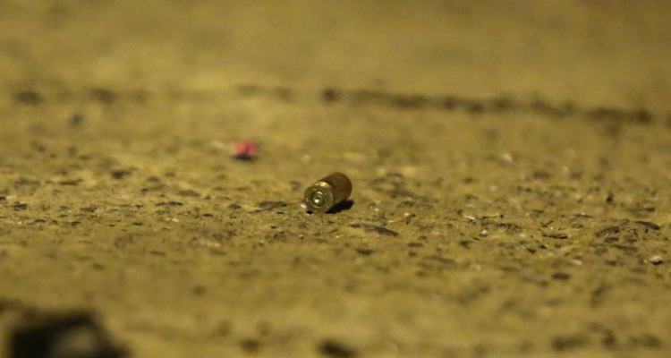 Casquillo de bala por balacera en San Pedro de la Paz