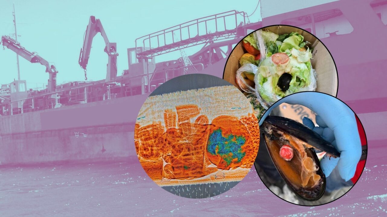 Barco y droga camuflada con en comida con destino a Juan Fernández