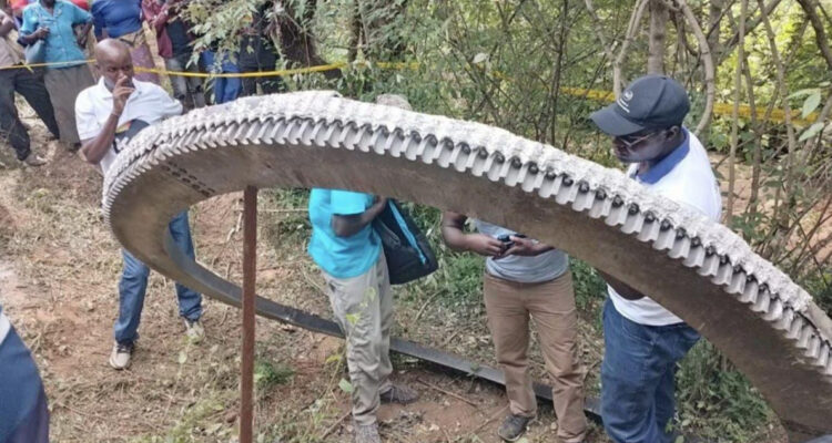 Basura espacial en Kenia