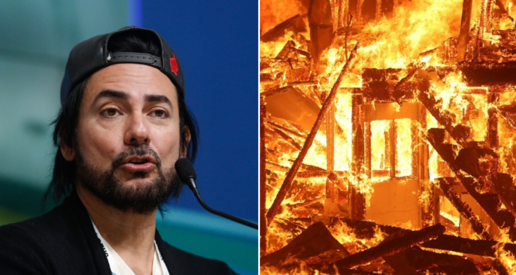 Beto Cuevas por incendios en EEUU