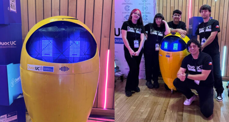Robot Bitty, creado por estudiantes de Duoc UC