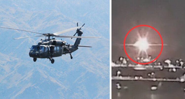 Cómo es el Sikorsky UH-60 Black Hawk, el helicóptero que tuvo un choque accidente aéreo con un avión en Wasington en Estados Unidos.