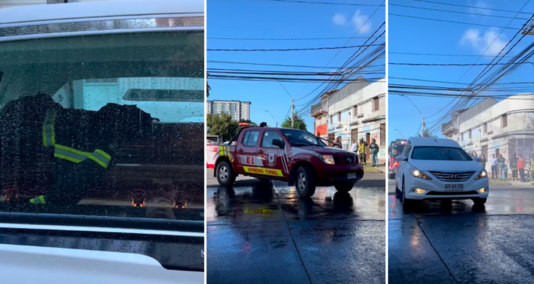 Entregan cuerpos de los dos brigadistas que murieron combatiendo incendio en Los Sauces