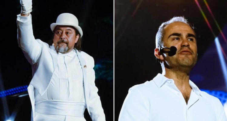 Bombo Fica y Juan Pablo Flores