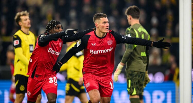 Bayer Leverkusen le ganó un partidazo al Borussia Dortmund por Bundesliga