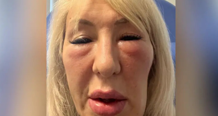 Británica fue intervenida por falso cirujano estético y su rostro quedó totalmente deformado
