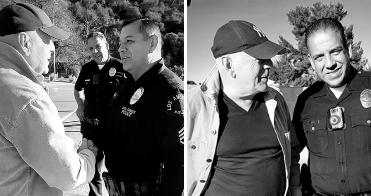 Bruce Willis reaparece en redes agradeciendo a bomberos su labor tras graves incendios en California