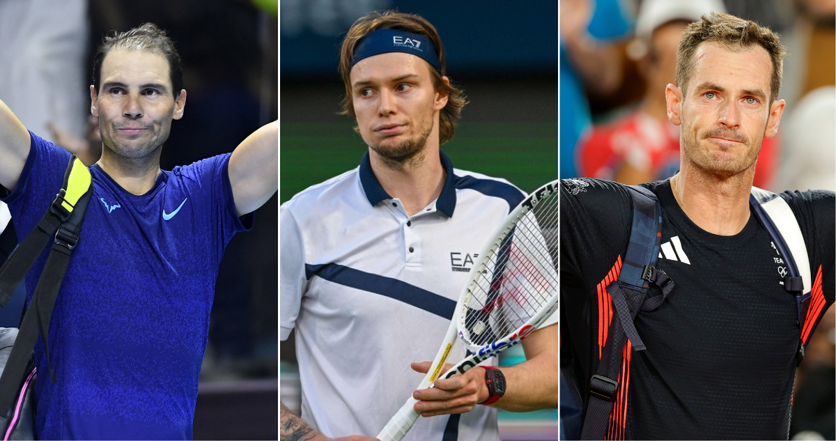 Bublik arremete contra Nadal y Murray tras sus retiros del tenis.