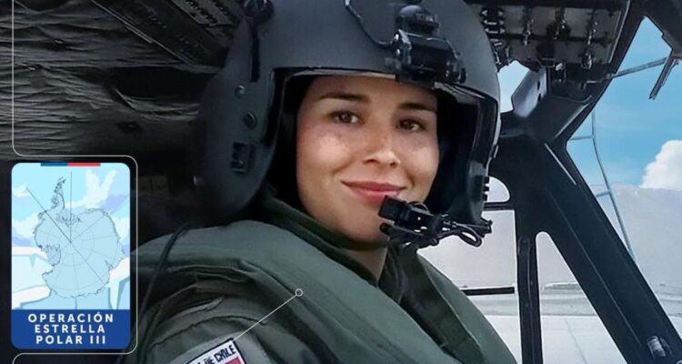 Natalia Henríquez se convierte en la primera piloto chilena en llegar hasta el Polo Sur