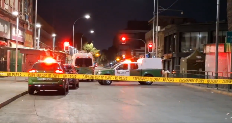 Operativo policial en la Alameda