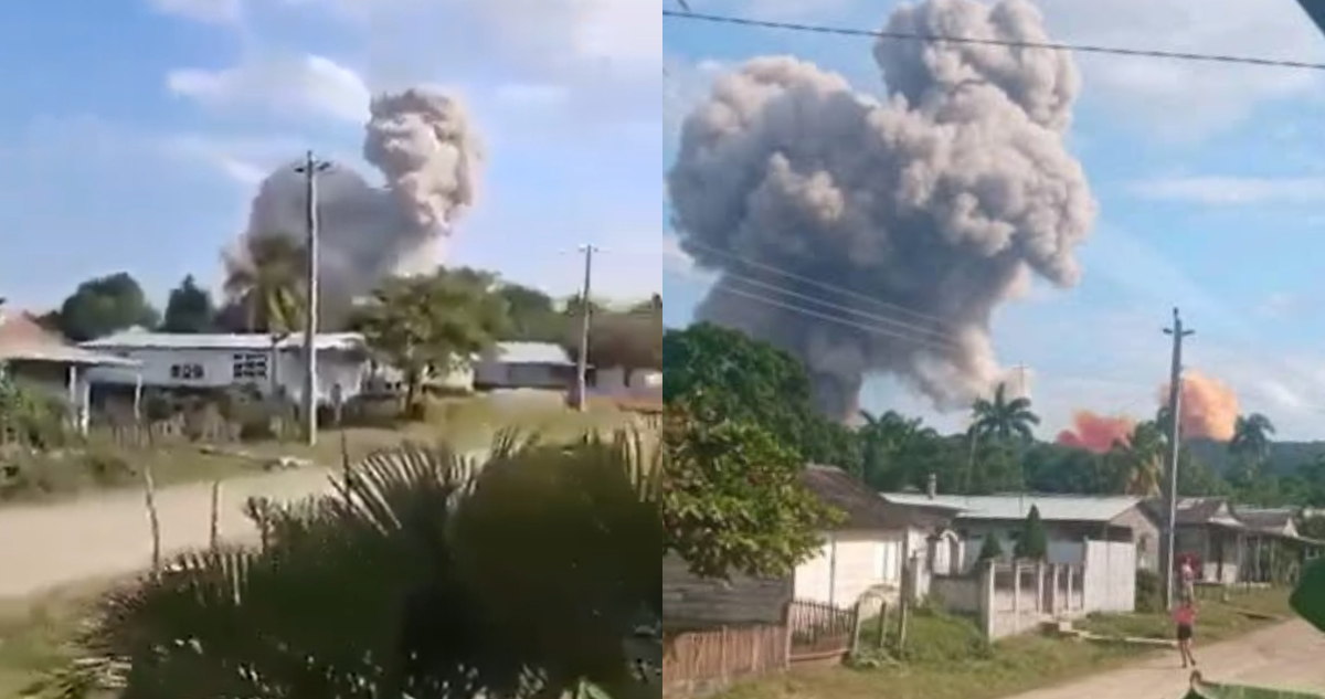 Al menos 13 militares desaparecidos tras varias explosiones en un almacén de armas en Cuba