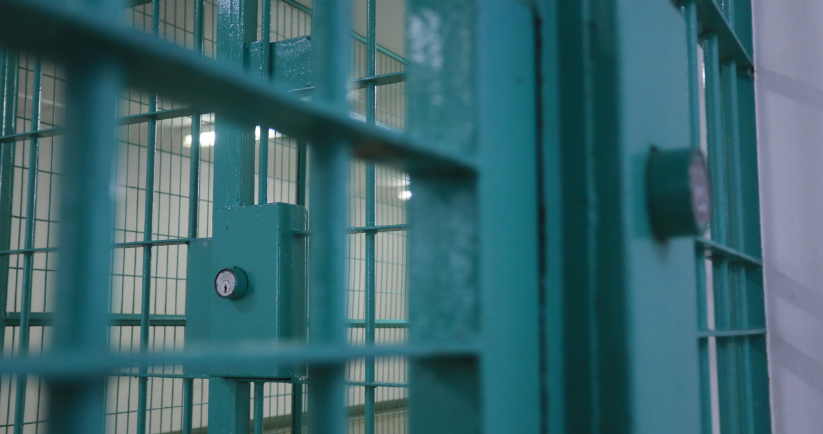 Interior de cárcel por condena a sujeto por hecho ocurrido en Lautaro