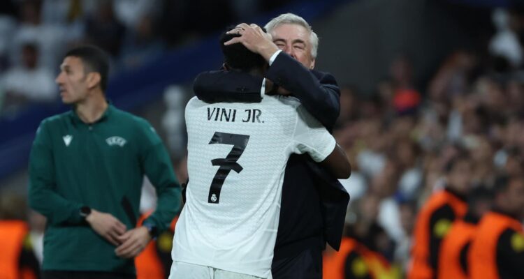 Carlo Ancelotti blinda públicamente a Vinícius: 