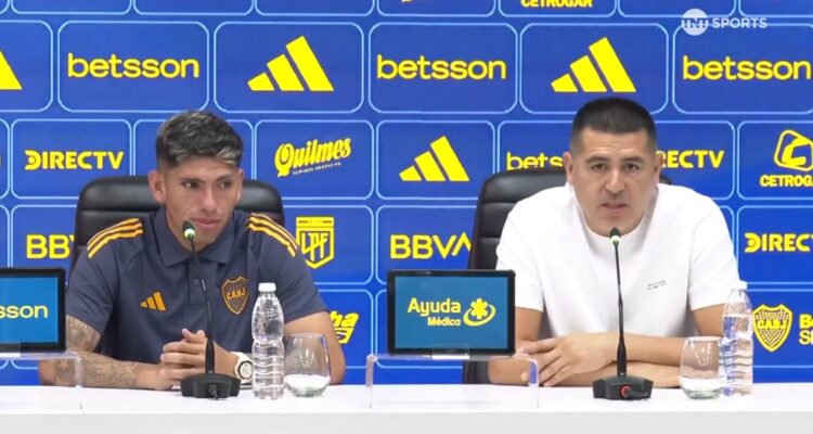 Carlos Palacios fue halagado por Juan Román Riquelme.