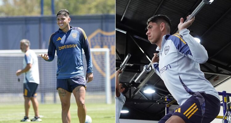 Carlos Palacios fue convocado para su debut en Boca Juniors