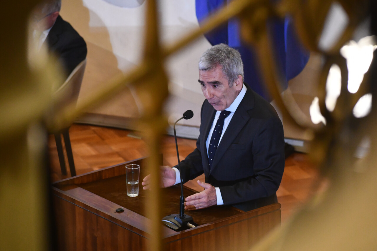 Carlos Peña, abogado y rector de la Universidad Diego Portales