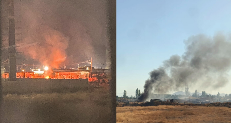 Diputada Natalia Romero exige intervenir en campamentos por delincuencia y quema ilegal en Rancagua