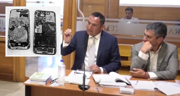 Abogado de Ojeda entrega nueva versión por destrucción de celular: 