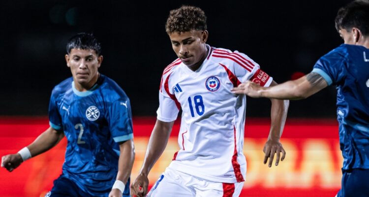 Chile vs Paraguay en el Sudamericano Sub 20.