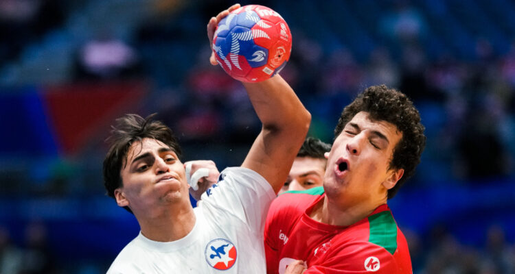 Chile ante Portugal en el Mundial de Balonmano