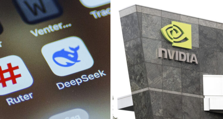 Acciones de Nvidia se desploman tras el éxito de la IA china “DeepSeek”, competidora de ChatGPT