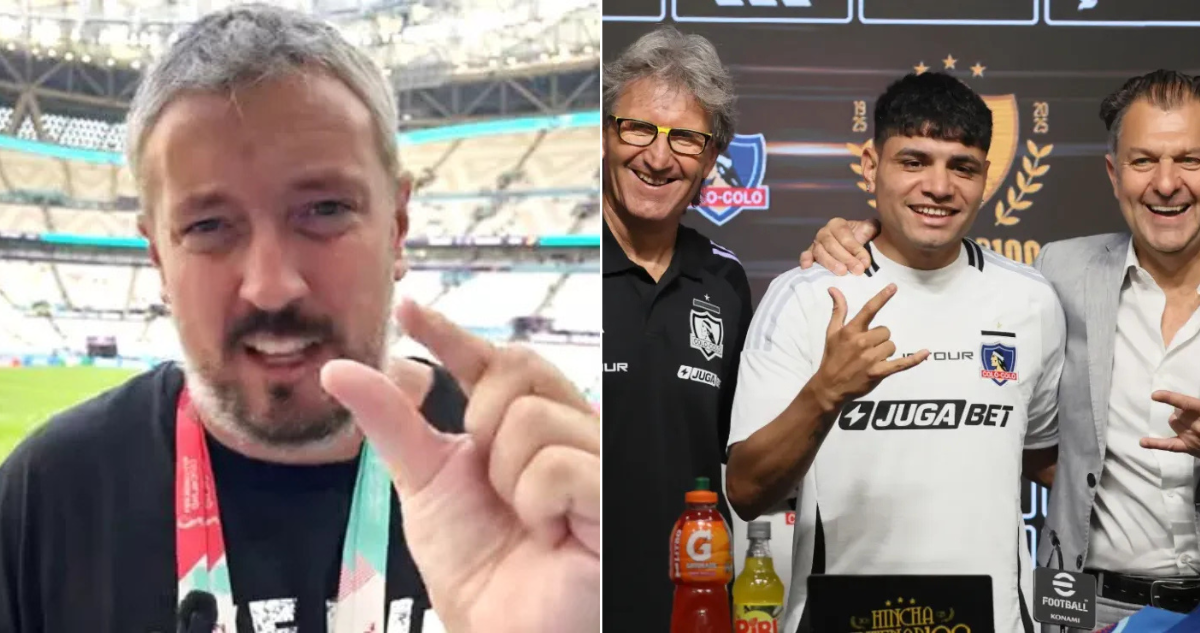 Periodista argentino dispara contra Claudio Aquino y ningunea a Colo Colo.