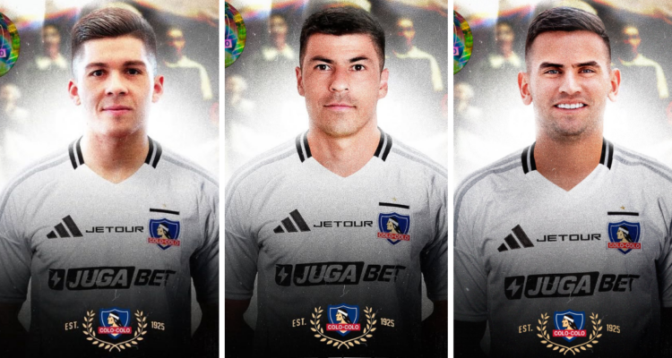 Colo Colo da el golpe al mercado de pases y anuncia tres fichajes para el 2025.