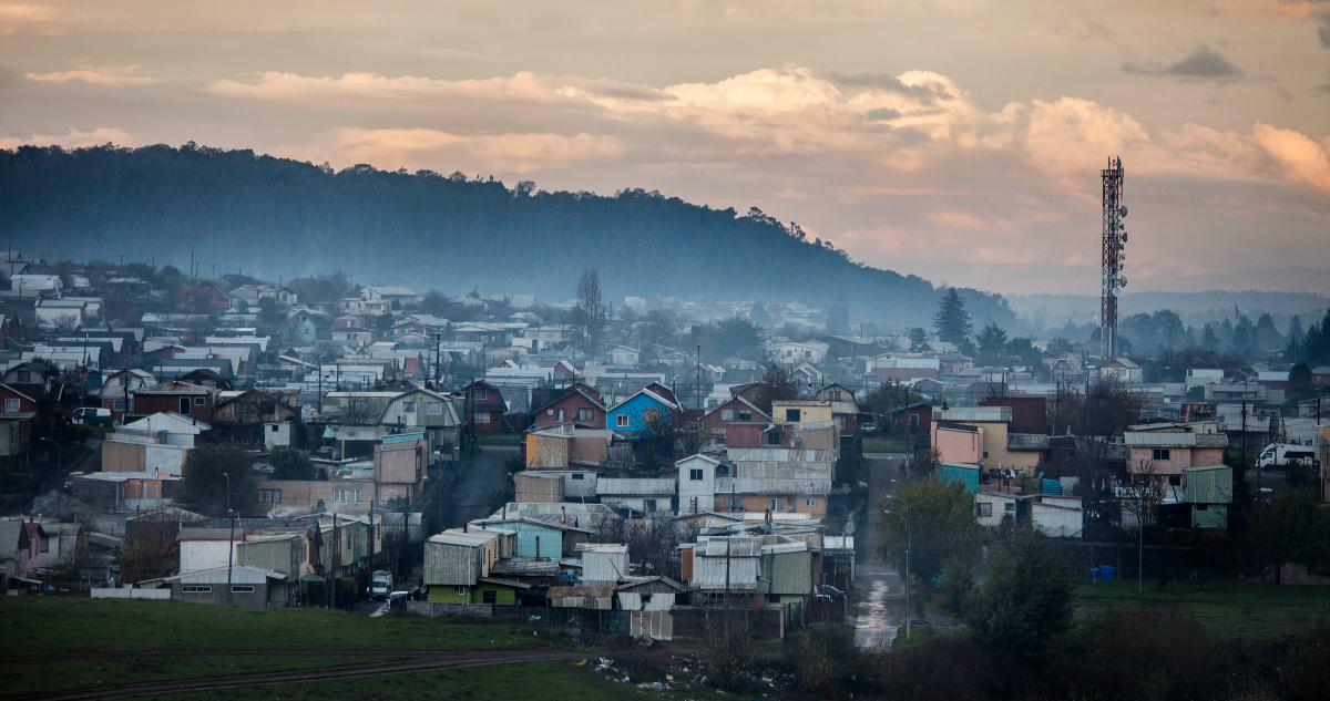 Contaminación por material particulado fino en el sur de chile